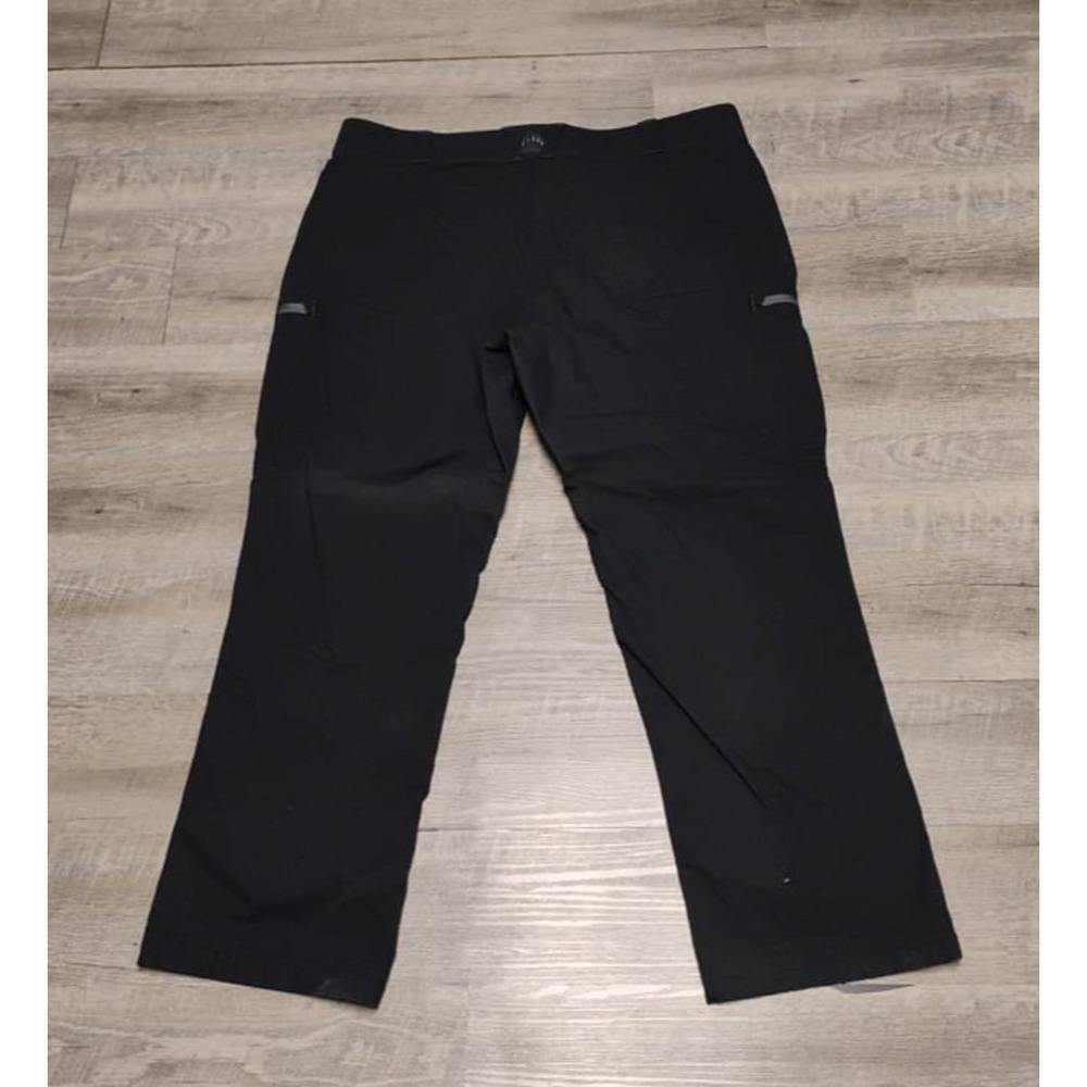Alaskan Hardgear Mens Cargo Jeans black Stretch Zip Pocket Hiking Camping 42x32 - Picture 2 of 13